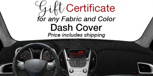 Gift Certificates - Custom Fit Dash Cover Gift Certificates