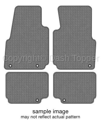 1988 CHRYSLER FIFTH AVENUE Floor Mats FULL SET (2 ROWS)