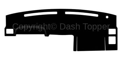 2009 HUMMER H3 DASH COVER