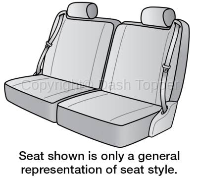 2014 CHEVROLET SUBURBAN SEAT COVER REAR/MIDDLE