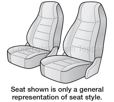 2014 GMC SAVANA 1500 SEAT COVER FRONT BUCKET