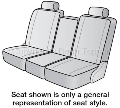 2018 CHEVROLET SUBURBAN SEAT COVER FRONT BENCH