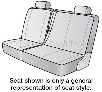 Seat Decor - 3rd Row - 2022 GMC YUKON SEAT COVER REAR/MIDDLE