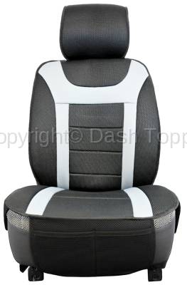 Seat Topper Comfort Cushion Black / Gray